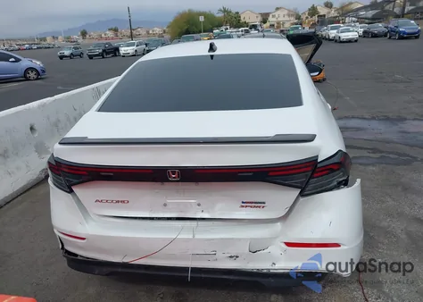 2023 Honda Accord Hybrid Sport из США, поврежденный, VIN 1HGCY2F57PA038884